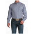 MTW1862040 Cinch Men's Arenaflex Long Sleeve Button Down Shirt - Lilac Print