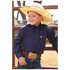 MTW7060412 Cinch Boys' Long Sleeve Button Down Western Shirt - Royal