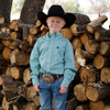 MTW7060431 Cinch Boys' Long Sleeve Buttondown Western Shirt - Turquoise