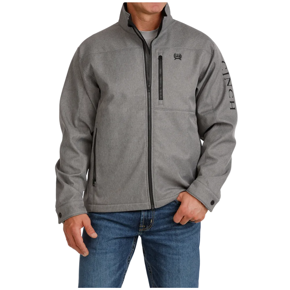 MWJ1537008 Cinch Men's Concealed Carry Bonded Jacket - Grey