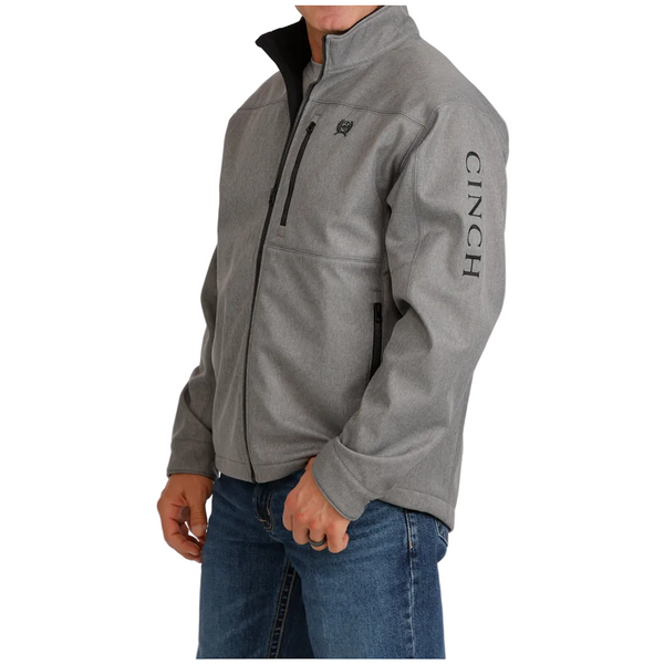 MWJ1537008 Cinch Men's Concealed Carry Bonded Jacket - Grey