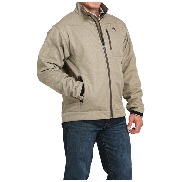 MWJ1567014 Cinch Men's Bonded Jacket - Stone