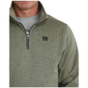 MWK1080021 Cinch Men's 1/4 Zip Fleece Pullover - Olive