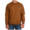 MWK1244002 Cinch Men's Long Sleeve Sweatshirt - Brown