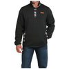 MWK1534008 Cinch Men's Long Sleeve Pullover Sweater - Charcoal
