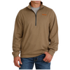 MWK1913005 Cinch Men's 1/2 Zip Pullover - Brown