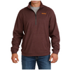 MWK1913006 Cinch Men's 1/2 Zip Pullover - Purple