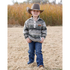 MWK7590021 Cinch Boys' Polar Fleece Long Sleeve Pullover - Olive
