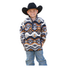 MWK7590022 Cinch Boys' Polar Fleece Long Sleeve Pullover - Multicolor