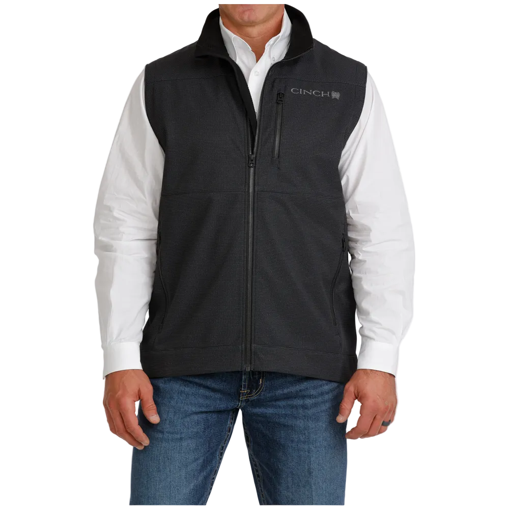 MWV1515030 Cinch Men's Bonded Vest - Black
