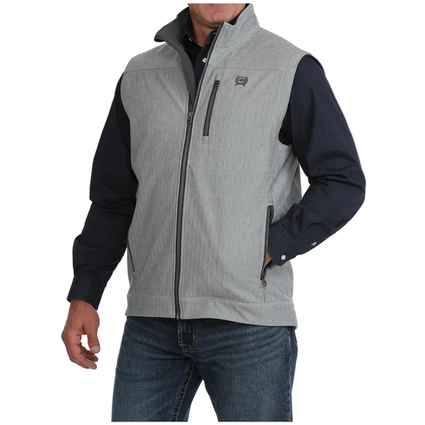 MWV1515031 Cinch Men's Bonded Vest - Grey