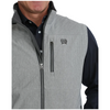MWV1515031 Cinch Men's Bonded Vest - Grey