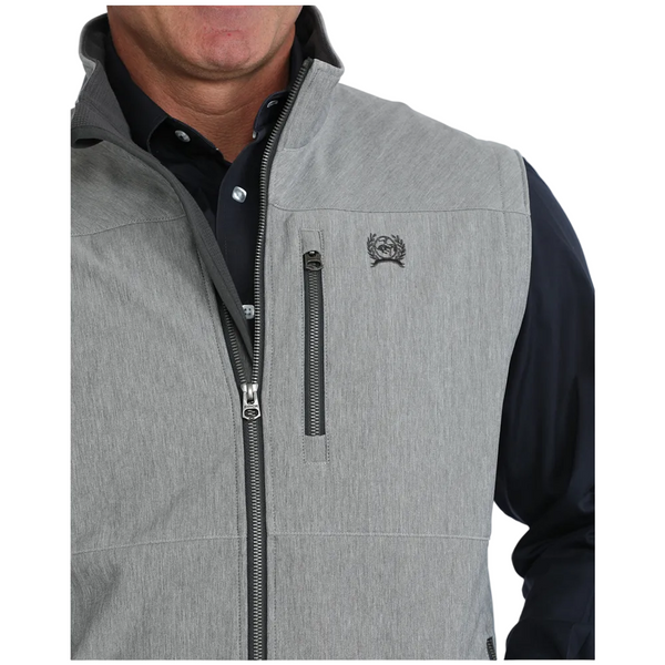 MWV1515031 Cinch Men's Bonded Vest - Grey