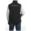 MWV1541010 Cinch Men's Concealed Carry Logo Bonded Vest - Black