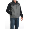 MWV1543015 Cinch Men's Concealed Carry Wooly Vest - Gray
