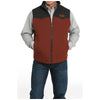 MWV1576005 Cinch Men's Reversible Western Vest - Brown