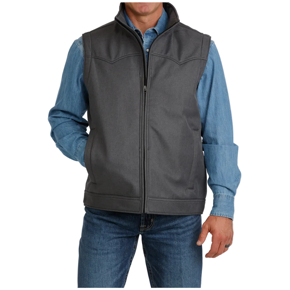 MWV1592006 Cinch Men's Concealed Carry Bonded Vest - Charcoal