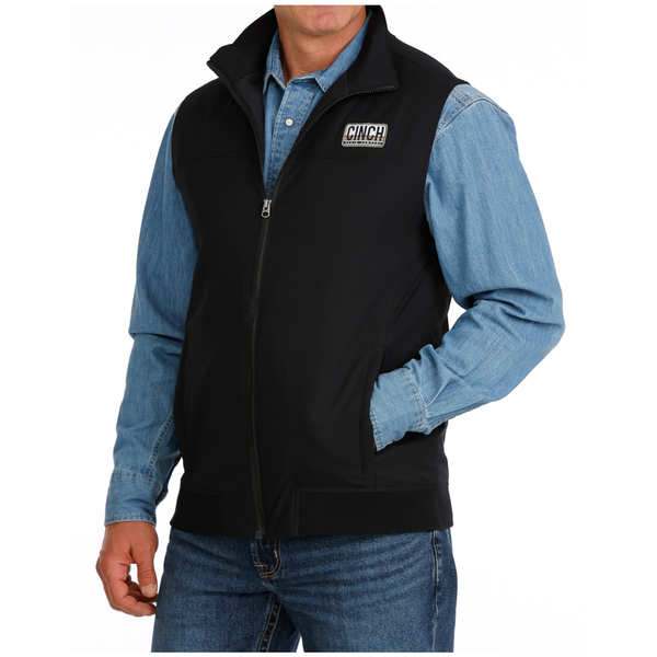 MWV1955001 Cinch Men's Lightweight Vest - Black