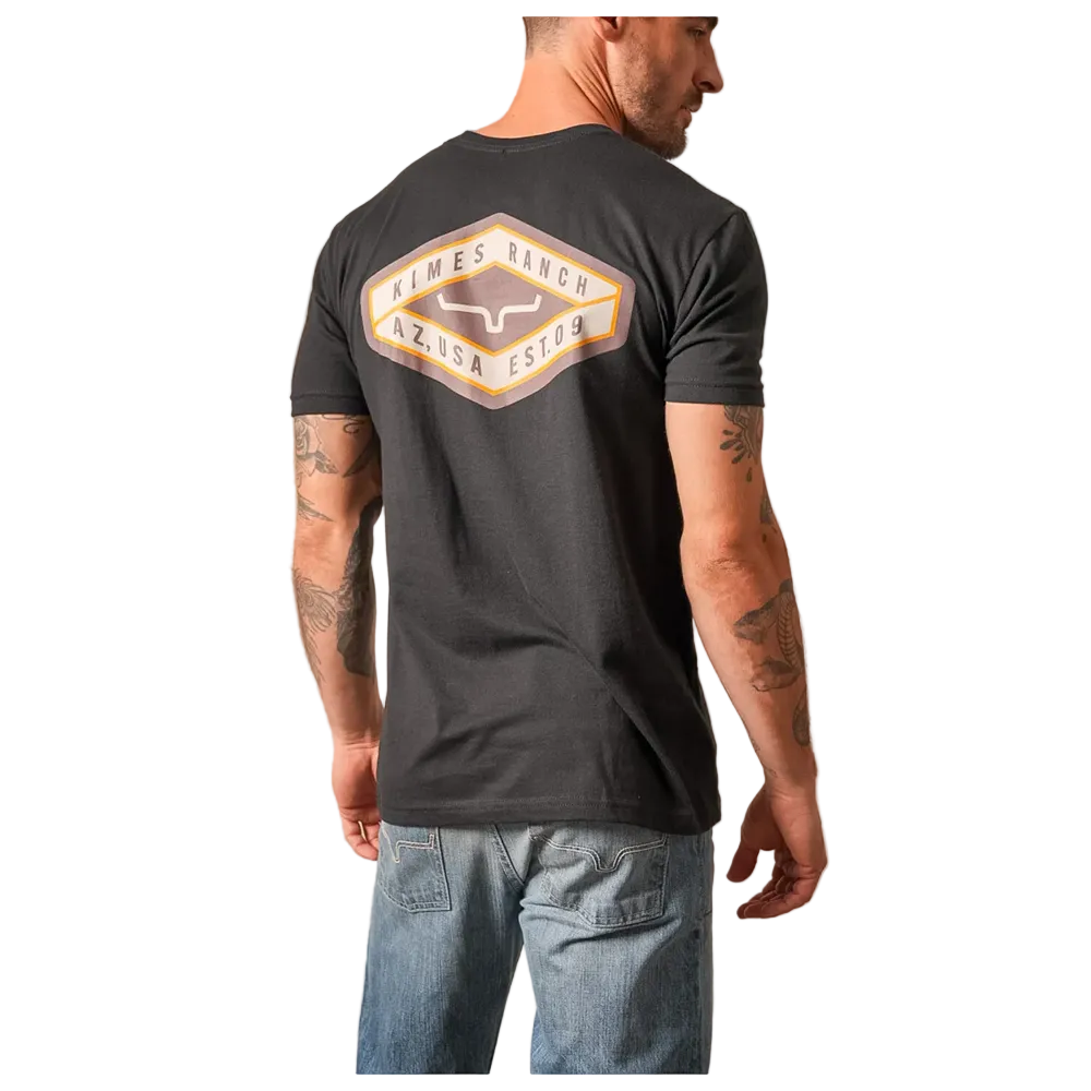 Kimes Ranch Men's Boxer Short Sleeve T-Shirt - Black