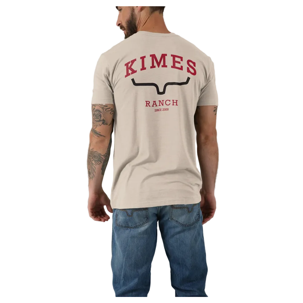 Kimes Ranch Men's Since 2009 Short Sleeve T-Shirt - Sand