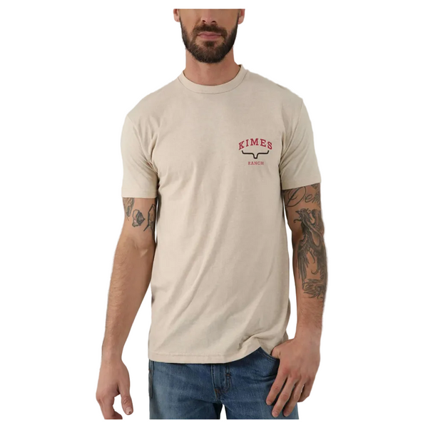 Kimes Ranch Men's Since 2009 Short Sleeve T-Shirt - Sand