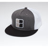 Kimes Ranch Mirror Trucker Cap - Charcoal Heather