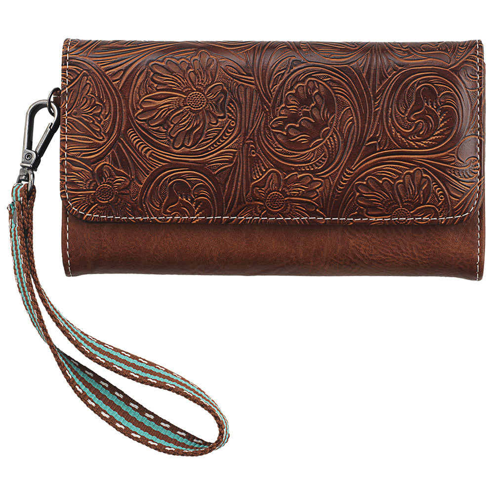 N770014502 Nocona Ladies Amelia Style Wallet - Brown