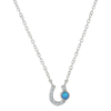 NC3394 Montana Silversmiths Lightfoot Horseshoe Necklace