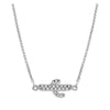 NC4371 Montana Silversmiths Mini Double Cactus Necklace