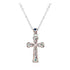 NC5688 Montana Silversmiths Western Mosaic Cross Necklace