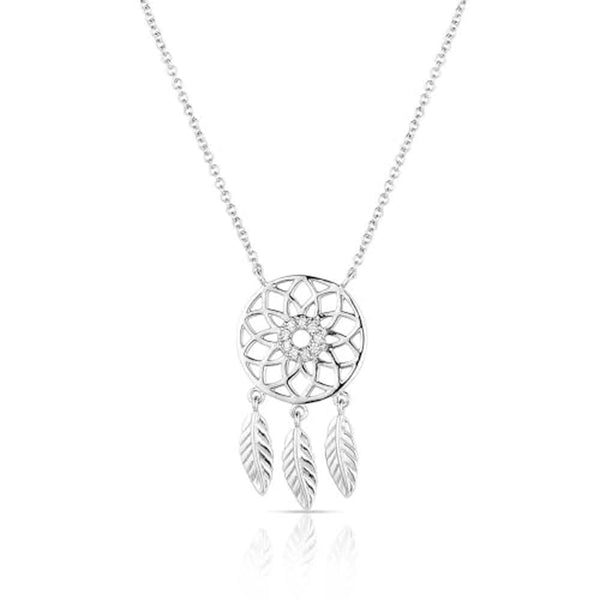 NC5857 Montana Silversmiths Divine Weave Necklace