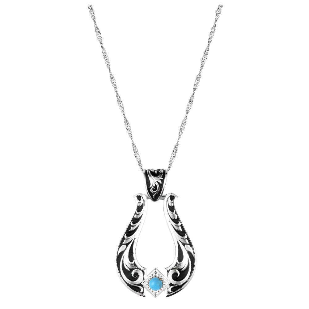 NC6166 Montana Silversmiths Callie's Turquoise Trail Necklace