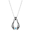 NC6166 Montana Silversmiths Callie's Turquoise Trail Necklace