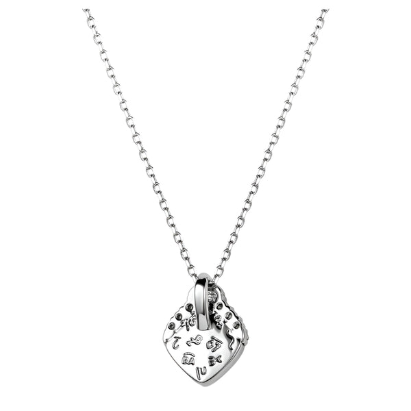 NC6313 Montana Silversmiths Crowned Glacier Necklace
