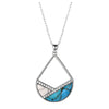 NC6314 Montana Silversmiths Canyon Drop Necklace