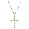 NC6318 Montana Silversmiths Dorado Cross Necklace