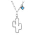 NC6326 Montana Silversmiths Desert Turquoise Necklace