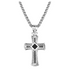 NC6506 Montana Silversmiths Sundown Ridge Cross Necklace