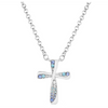 NC6534 Montana Silversmiths Faith in Lights Cross Necklace