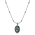 NC6604 Montana Silversmiths Boot Stitch Turquoise Necklace