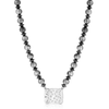 NC6608 Montana Silversmiths Cowgirl Pearls Buckle Necklace