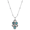 NC6609 Montana Silversmiths Dakota Skies Turquoise Necklace