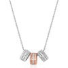 NC6623 Montana Silversmiths Laredo Sun Crystal Necklace
