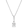 NC6631 Montana Silversmiths Everyday Romance Crystal Necklace
