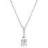 NC6631 Montana Silversmiths Everyday Romance Crystal Necklace