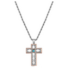 NC6672 Montana Silversmiths Light of Hope Cross Necklace