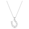 NC6700 Montana Silversmiths Mystic Horseshoe Opal Necklace