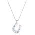 NC6700 Montana Silversmiths Mystic Horseshoe Opal Necklace