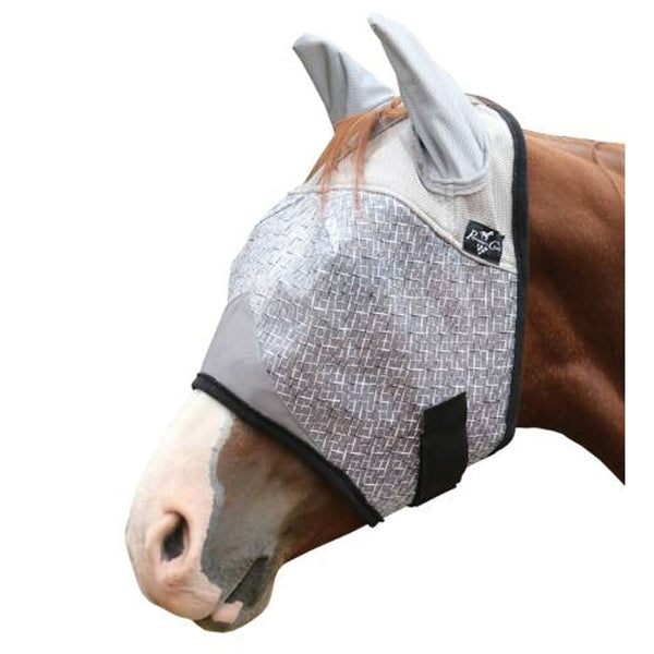 PCFME Professional's Choice Fly Mask with Ears - Gray