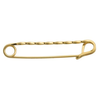 PN59 Perri's Leather Twisted Stock Pin - Gold